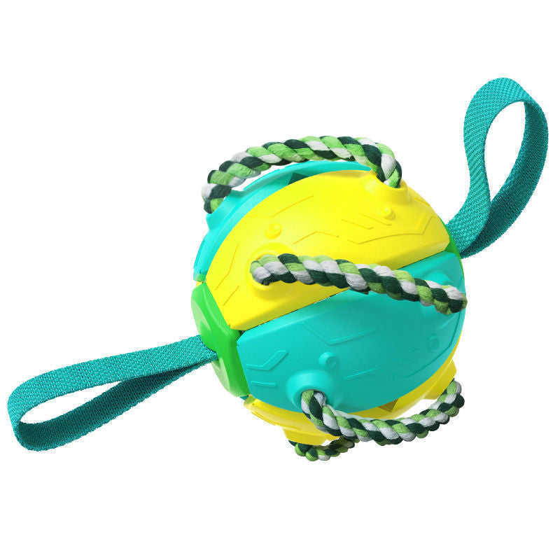 Interactive Dog Soccer Ball Toy for Training and Play