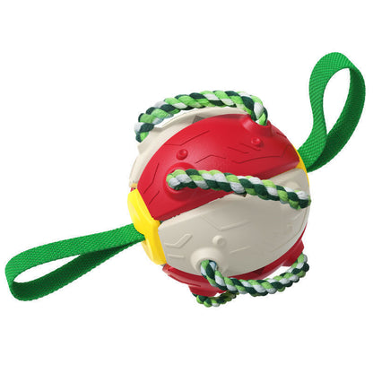 Interactive Dog Soccer Ball Toy for Training and Play